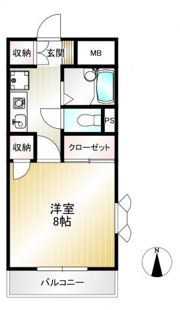 ハイシティー堀南の間取り画像