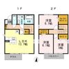 堀之内戸建A棟B棟C棟D棟E棟F棟 F棟の間取り画像
