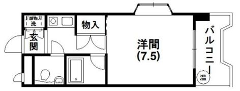 メゾンベルシャンブルの間取り画像