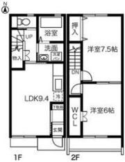CASA 旭の間取り画像