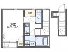 レオネクストOTANI Ⅲの間取り画像