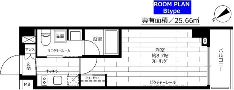 ステージグランデ茅場町の間取り画像