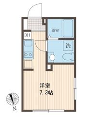 Liberte荒川の間取り画像