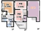 貸家 守口市八雲中町の間取り画像