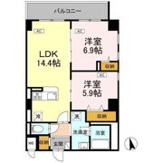 カスタリア西船橋Ⅱの間取り画像