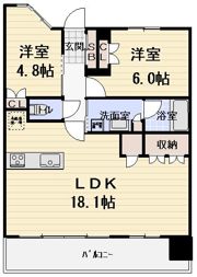 ロジュマン守口の間取り画像