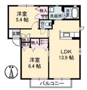 ラウンド・ヒルズⅡの間取り画像