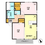 スリーエスの間取り画像