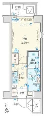 ヴェルト府中の間取り画像