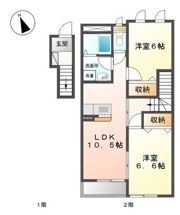 クレストの間取り画像