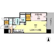 TWIN TOWERS AZUKIの間取り画像