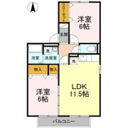 サニーハイツ A棟の間取り画像