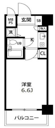 菱和パレス南大井の間取り画像