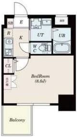 セレニテ本町リアンの間取り画像