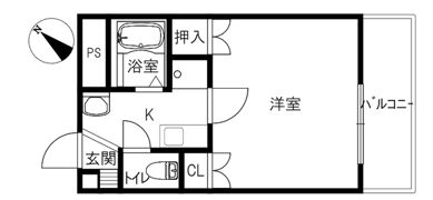 ファルツブローの間取り画像