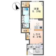 フルールマルシェの間取り画像