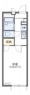 レオパレスメルベーユヒルズの間取り画像