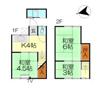 田中アパートの間取り画像