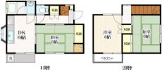 油平戸建の間取り画像