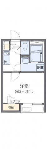 レオネクストかわせみの間取り画像