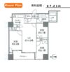 カスタリアタワー品川シーサイドの間取り画像