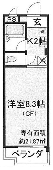 プルミエール勧修寺の間取り画像