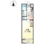 ディアコート中畝の間取り画像