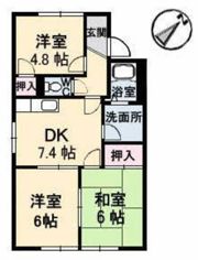 フレグランスやぐちの間取り画像