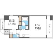 プレジオ帝塚山の間取り画像