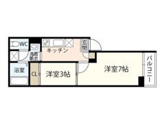 Regalest Park Side 宇品Ⅰの間取り画像