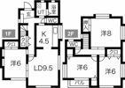 江南市般若町戸建の間取り画像