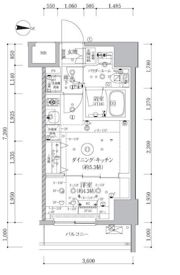 アルテシモクレルトルテの間取り画像