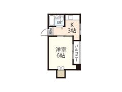 衣笠ビルの間取り画像