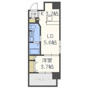 アバンティ南堀江ウエストの間取り画像