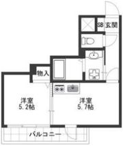 パルテールゴキソの間取り画像