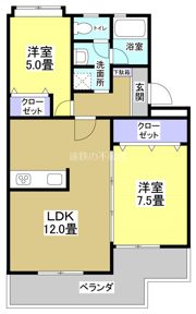 カーサ天王の杜の間取り画像