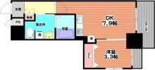 K’s SQUARE ESAKAの間取り画像