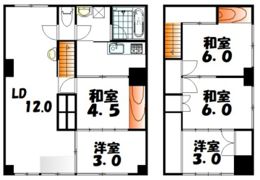 ユヤパレスの間取り画像