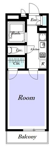 レオパレスV Fieldの間取り画像
