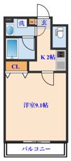 シティ連坊の間取り画像