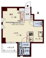 コリドールリブの間取り画像