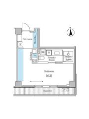 ゲートヒル東京の間取り画像