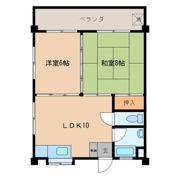 サンライズマンション識名の間取り画像