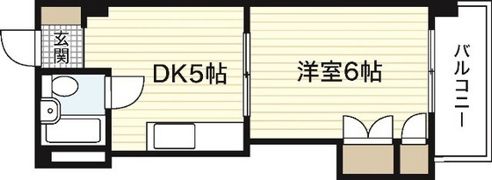 ハイム三滝の間取り画像