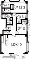 FOREST HILLSの間取り画像