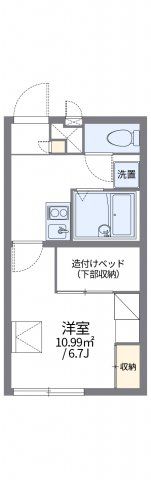 レオパレス西賀茂の間取り画像