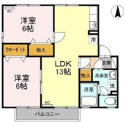プレジャー2の間取り画像