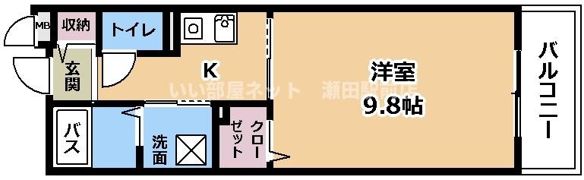 メゾン・ド・フォンテの間取り画像