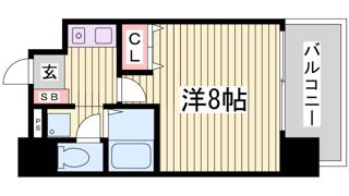 ラナップスクエア三宮プライムの間取り画像
