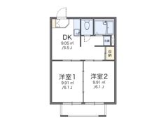 レオパレスKOYAMAの間取り画像
